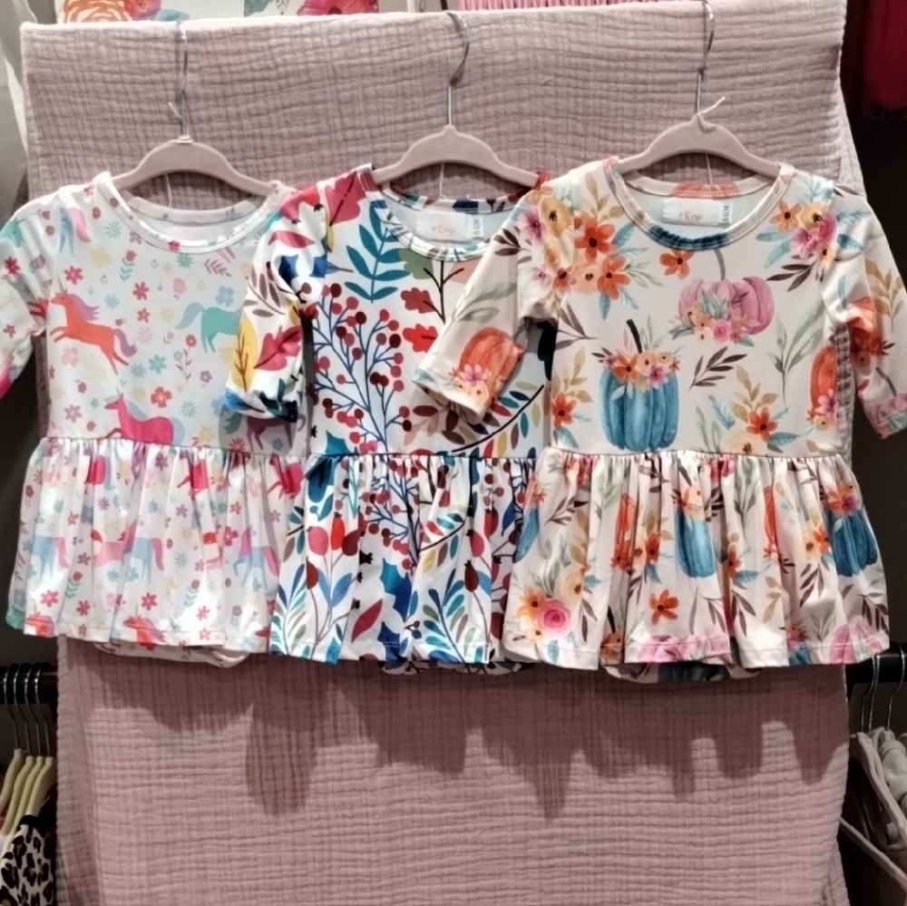 Mila & Rose Bodysuit Dresses 6-12 mo